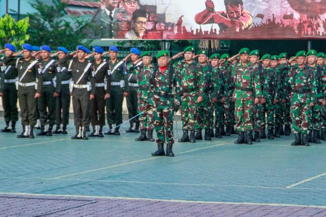 
 Korem 132/TDL Laksanakan Upacara 17-an Bulan November 2022