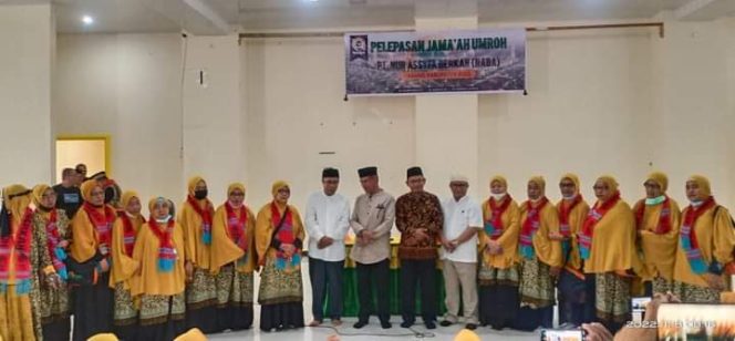 
 Asisten Perekonomian dan Pembangunan Lepas Jemaah Umroh Asal Buol
