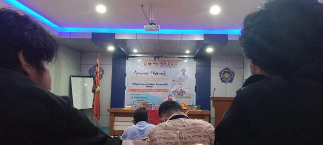
 FOTO: IMM Unismuh Gelar Seminar Nasional