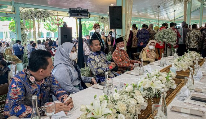 
 Gubernur Sulsel Hadiri Tasyakuran Pernikahan Putra Presiden Jokowi