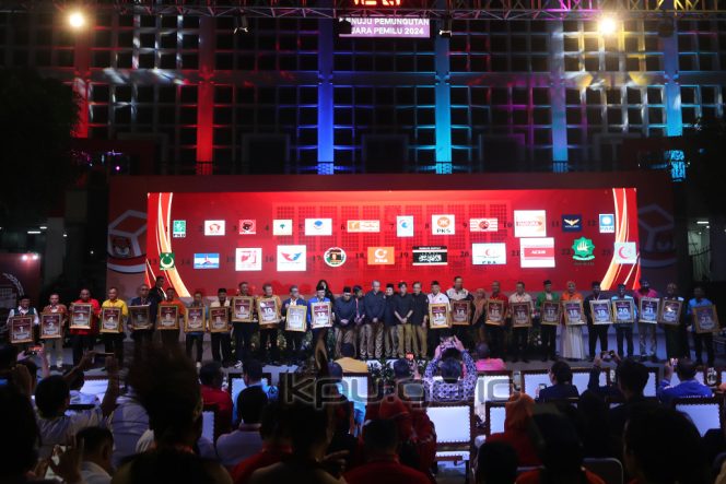 
 Berikut 17 Parpol Beserta Nomor Urut Ikut Pemilu 2024