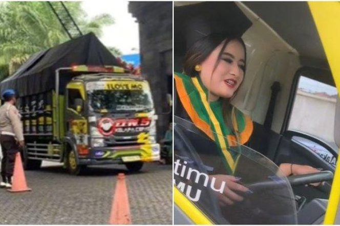 
 Viral, Mahasiswa Datang Gunakan Truk Saat Wisuda: Ayahku Mampu Jadikanku Perawat