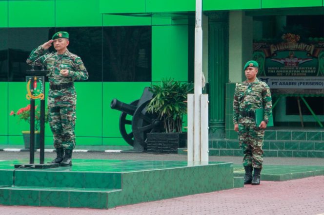 
 Danrem 132/Tdl Pimpin Upacara Peringatan Hari Juang TNI Angkatan Darat