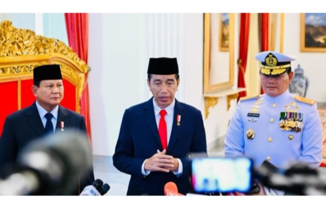 
 Lantik Panglima TNI, Presiden Jokowi Sampaikan Sejumlah Arahan