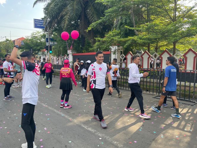 
 Kapolres Gowa Ikut Ramaikan Kegiatan Gowa Run 2023