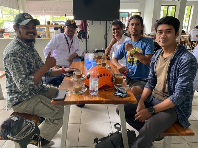 
 Para Rafter Celebes gelar ajang Silaturahmi arus deras
