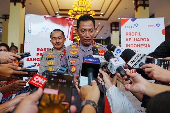 
 Kapolri Instruksikan Jajarannya Bantu Program Pemerintah Turunkan Angka Stunting