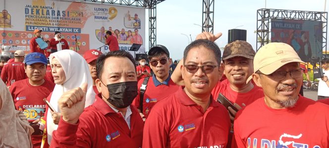 
 Stimi Yapmi Makassar Ikut Berpartisipasi Gerak Jalan Santai 3D+1 LLDIKTI Wilayah IX
