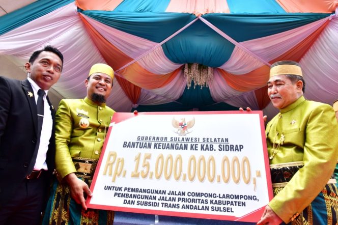 
 679 Kabupaten Sidrap, Gubernur Andi Sudirman : Alhamdulillah, Rp 300 Miliar Alokasi Sejumlah Program Prioritas