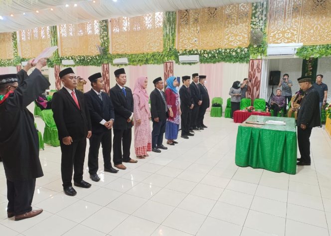 
 9 Panwas di Kecamatan Mariso Dilantik, Bawaslu Makassar Titip Pesan!