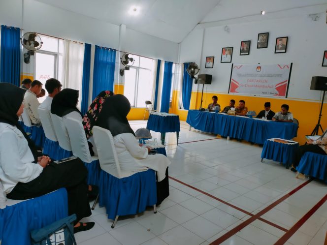 
 PPS Se- Kecamatan Pasimarannu Selayar Lantik 36 Pantarlih