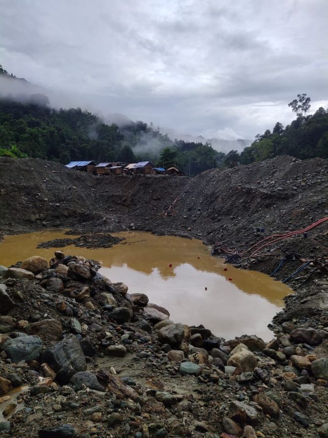 
 Lokasi Tambang Nasalane Parigi Moutong Longsor, Satu Korban Jiwa