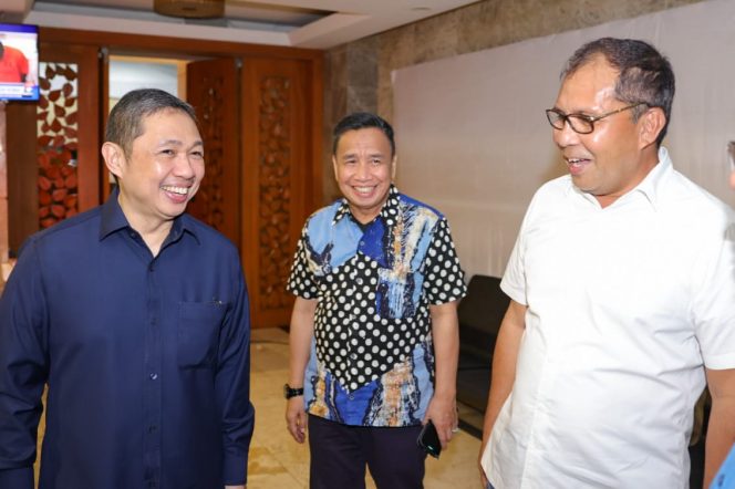 
 Danny Pomanto-Anis Matta Saling Lempar Pujian, Sebut Makassar Makin Maju