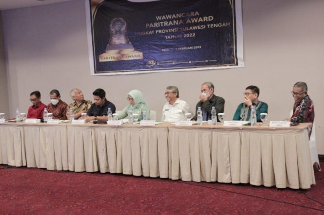 
 Wawancara Paritrana Award, Sekda Sulteng Harap Tenaga Kerja Semakin Terlindungi