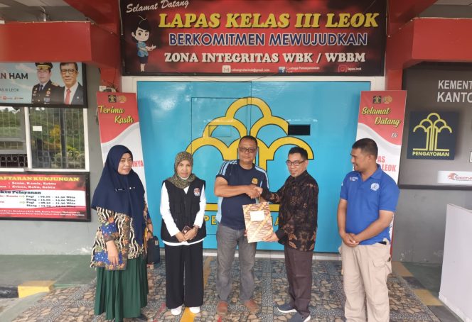 
 Hadapi Pemilu 2024, KPU BUOL Koordinasi dengan Lapas Leok