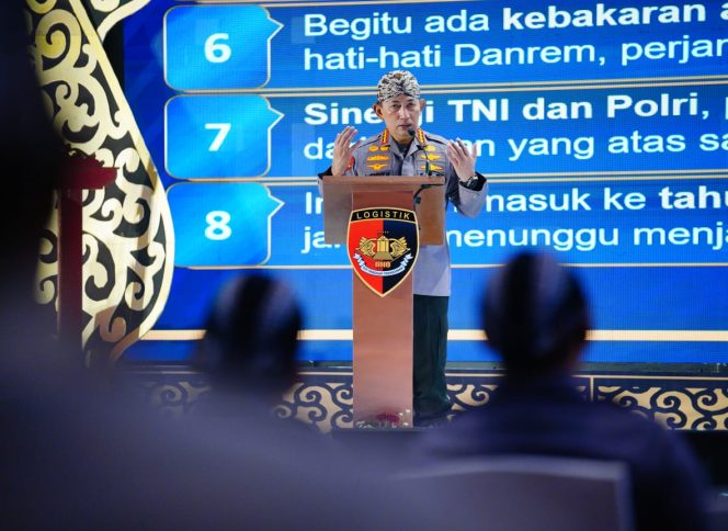 
 Kapolri Tekankan Optimalisasi Fungsi Logistik untuk Kawal Kebijakan Pemerintah Hingga Amankan Pemilu