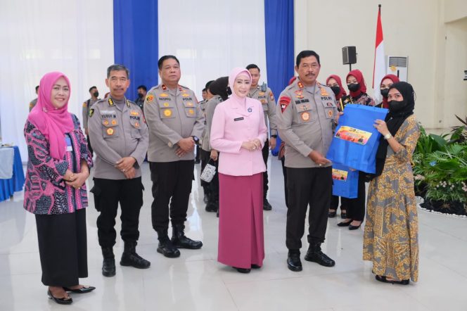 
 Kapolda Sulsel Launching Program Percepatan Penurunan Stunting Polda Sulsel