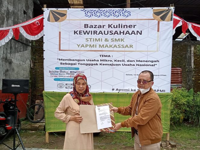 
 Bazar Kuliner Kewirausahaan STIMI -SMK Yapmi, Perkenalkan Karya Mahasiswa dan Siswa