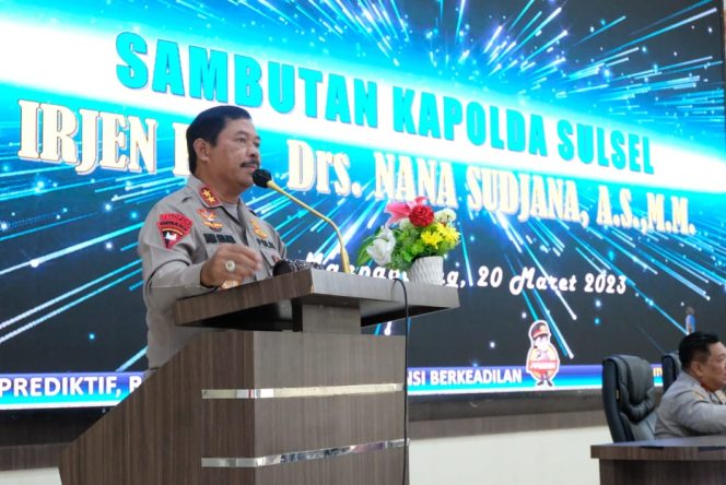 
 Jelang Ramadhan, Kapolda Sulsel Beri Himbauan