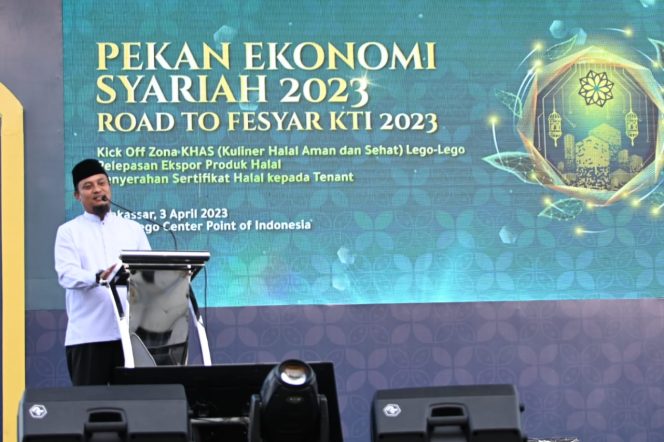 
 Gubernur Sulsel Lepas Ekspor Produk Andalan dan Halal Senilai Rp 925,35 M ke 19 Negara