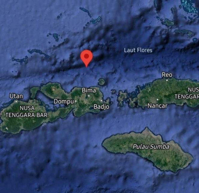 
 BREAKING NEWS: Gempa Bumi M5,8 di NTB, Tidak Berpotensi Tsunami