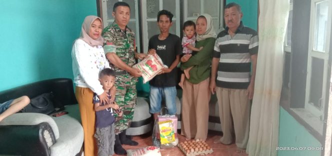 
 Kepedulian Babinsa Koramil 16 Palu Selatan Tentang Balita Stunting di Wilayah Binaan