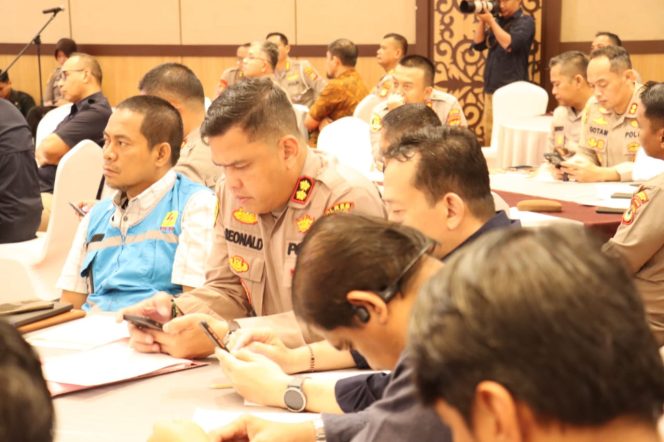 
 Kapolres Gowa Hadiri Rakor Lintas Sektoral terkait Operasi Kepolisian Terpusat Ketupat  2023