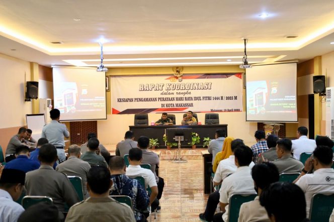 
 Pemkot Makassar Siap Amankan Perayaan Hari Raya Idul Fitri 1444 Hijriah