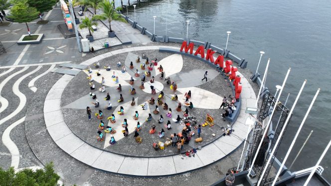 
 Walikota Makassar Finalisasi Kedatangan Menteri dan Upacara OTDA di Anjungan Pantai Losari