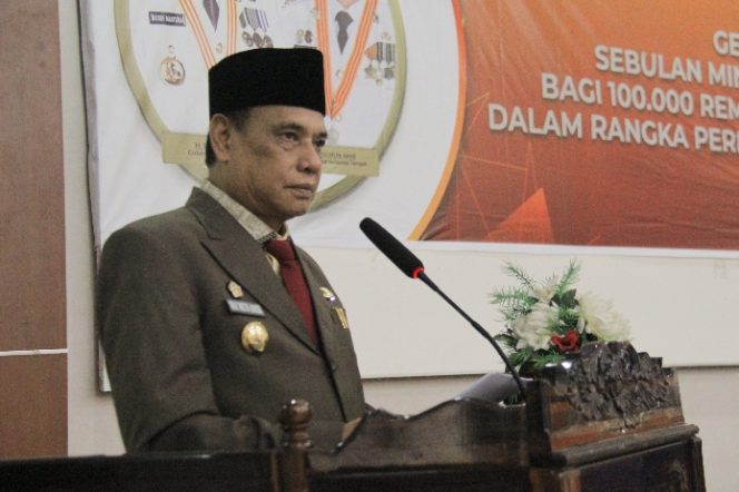 
 Wagub Sulteng Buka Gerakan Serentak Sebulan Minum Tablet Tambah Darah