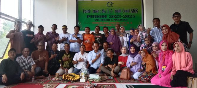 
 Hari ini, IKA SMA 5 Makassar tahun 88 Gelar Ramah Tamah Ketua Baru
