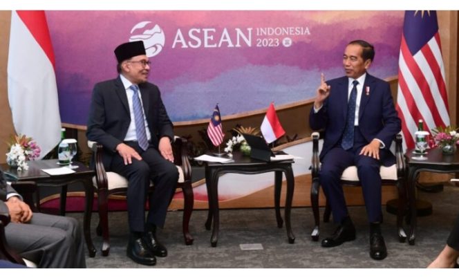 
 Presiden Jokowi Bertemu PM Malaysia Bahas Migran Indonesia