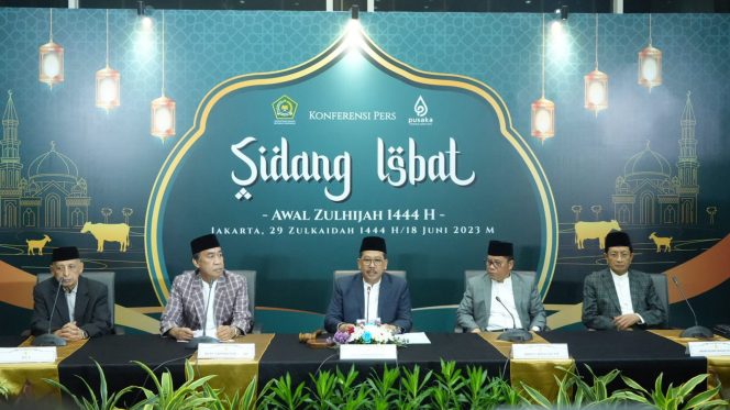 
 BREAKING NEWS: Kemenag tetapkan Idul Adha 1444H Pada Tanggal 29 Juni