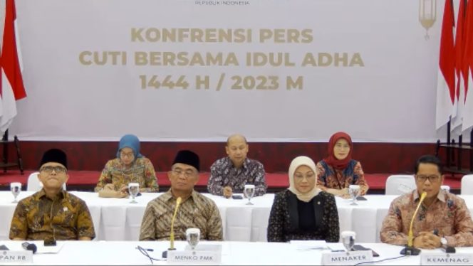 
 PENGUMUMAN : Pemerintah Tambah Dua Hari Cuti Bersama Iduladha 1444H 