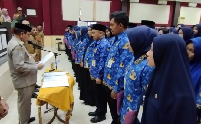 
 Bupati Pasangkayu Lantik 166 PPPK Formasi 2022