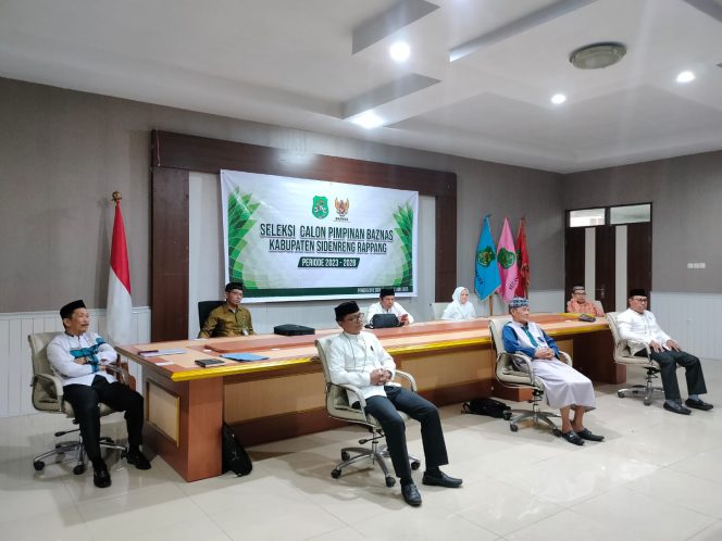 
 Baznas Sidrap Mencari Pimpinan, 8 Peserta Ikut Seleksi, Siapa saja? 