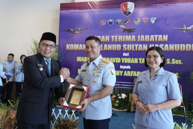 
 Wali Kota Makassar Hadiri Sertijab Danlanud Sultan Hasanuddin