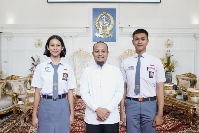 
 Kirim 2 Paskibraka ke Pusat, Ini Pesan Gubernur Sulsel 