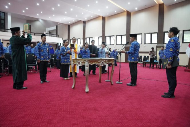 
 Pj Sekprov Lantik 112 Pejabat Fungsional Lingkup Pemprov Sulsel