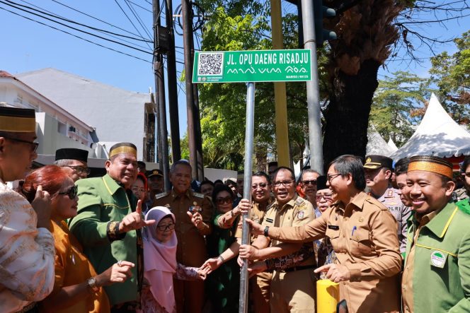 
 Nama Jalan Cendrawasih Jadi Opu Daeng Risaju