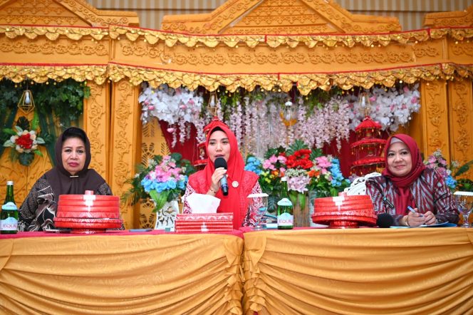 
 Silaturahmi Bersama Pengurus PKK Sulsel, Sofha Marwah Prioritaskan Penurunan Angka Stunting