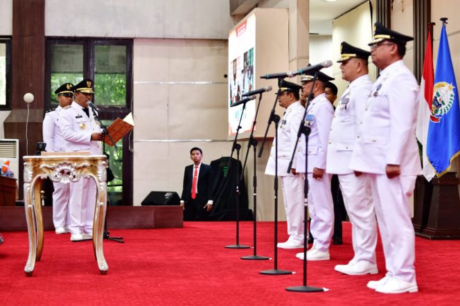 
 Lantik Empat Pj Kepala Daerah, Bahtiar: Tidak ada waktu untuk Main-main