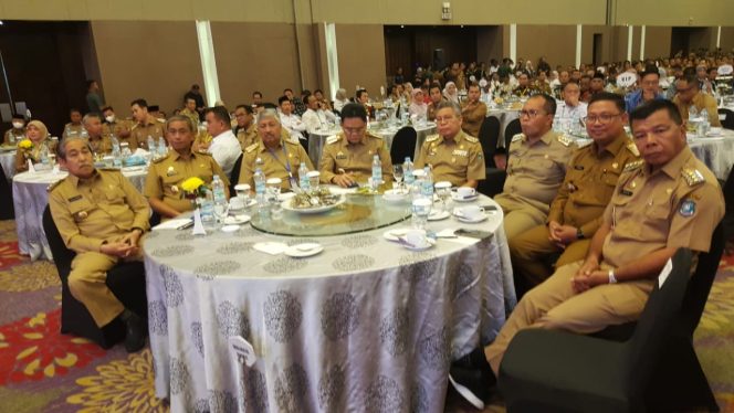 
 Forkopimda Sidrap Ikut Rakor Sukseskan Pemilu dan Pilkada Serentak 2024