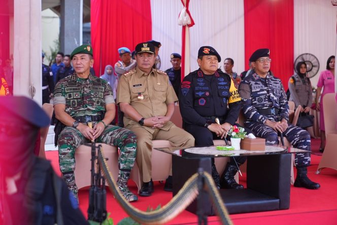 
 78 Tahun Korps Brimob Polri, Gubernur Sulsel: Negara Aman Menuju Indonesia Maju
