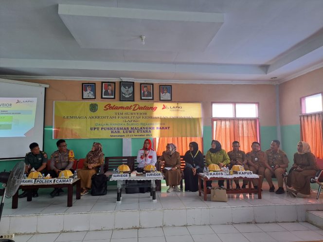 
 Dinkes Sulsel Target Semua Puskesmas di Luwu Utara Terakreditasi Tahun ini