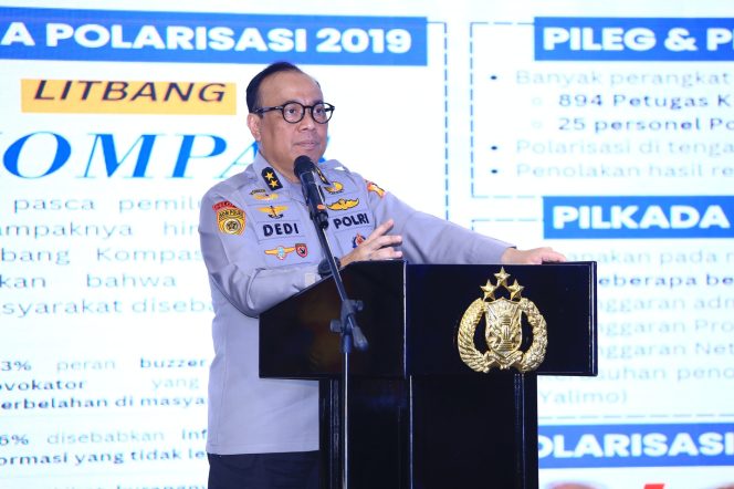 
 As SDM Kapolri Minta Humas Perkuat Cooling System Hingga Jaga Netralitas Pemilu 2024