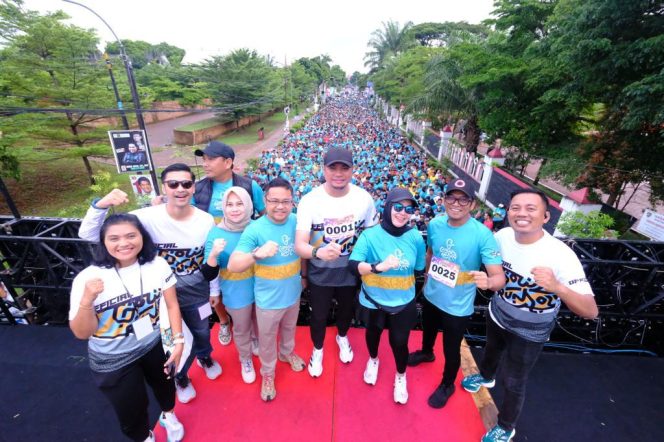 
 Gowa Run 2024, Bupati Adnan satu Diantara 3.700 Pelari