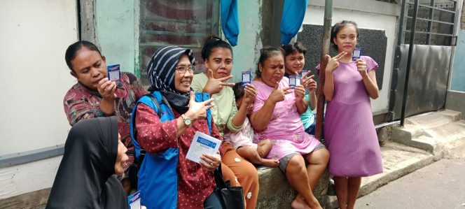 
 Tim Marwan Aras Terus Bergerak Lakukan Sosialisasi: Dapil 9 DKI Jakarta Nomor 12 Partai Demokrat