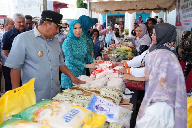 
 Sofha Marwah Harap Gelar Pangan Murah Dilaksanakan Setiap Bulan