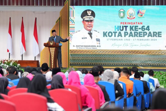 
 Pj Gubernur Sulsel Ingin Kembalikan Kejayaan Kota Parepare Sebagai Pusat Niaga